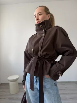 Trenchcoat Wuns braun