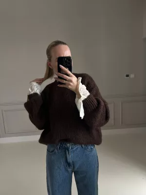 Sveter Tems dark braun