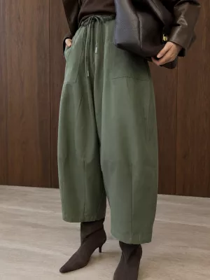 Khaki culotte