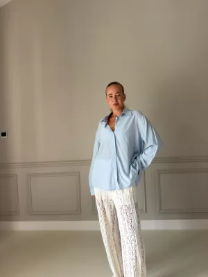 Vzdušná košeľa Blue