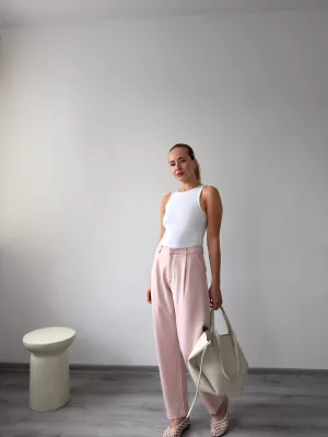 Nohavice Barrel pink