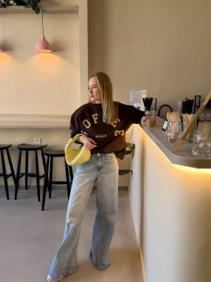 Mikina Coffee braun