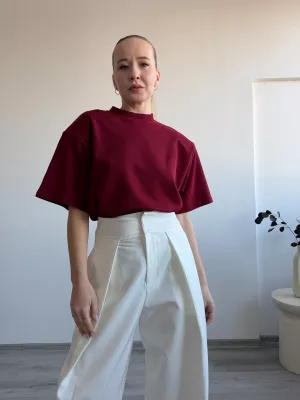 Tričko Rof burgundy