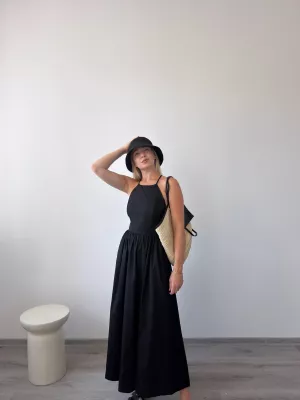 Midi šaty Black