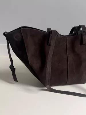 Kabelka Loa tmavohnedá