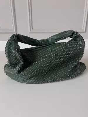 Koženková kabelka Snel zelená